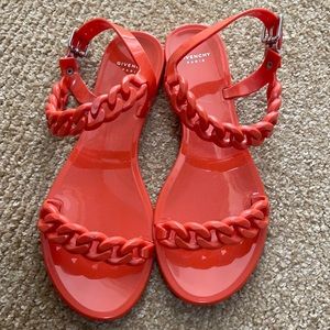 Givenchy Paris Rubber Sandals